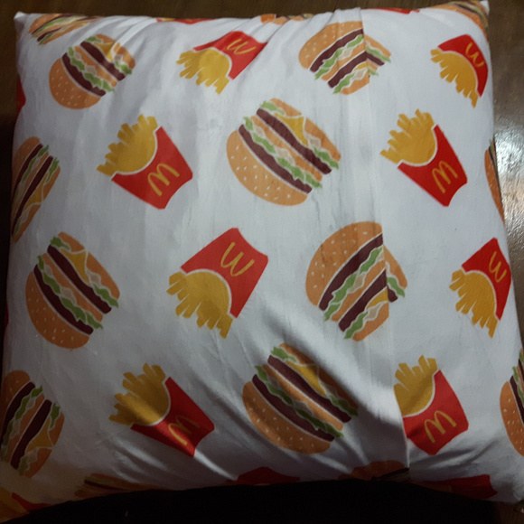 McDonald's Cushion New Throw Pillow Golden Arches McD's - Picture 1 of 2